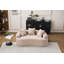 Loveseat sofa, high-density sponge couch, no-assembly compact sofa for small spaces & apartments-166018029