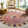 Herzig Hand-Woven Flatweave Red Area Rug