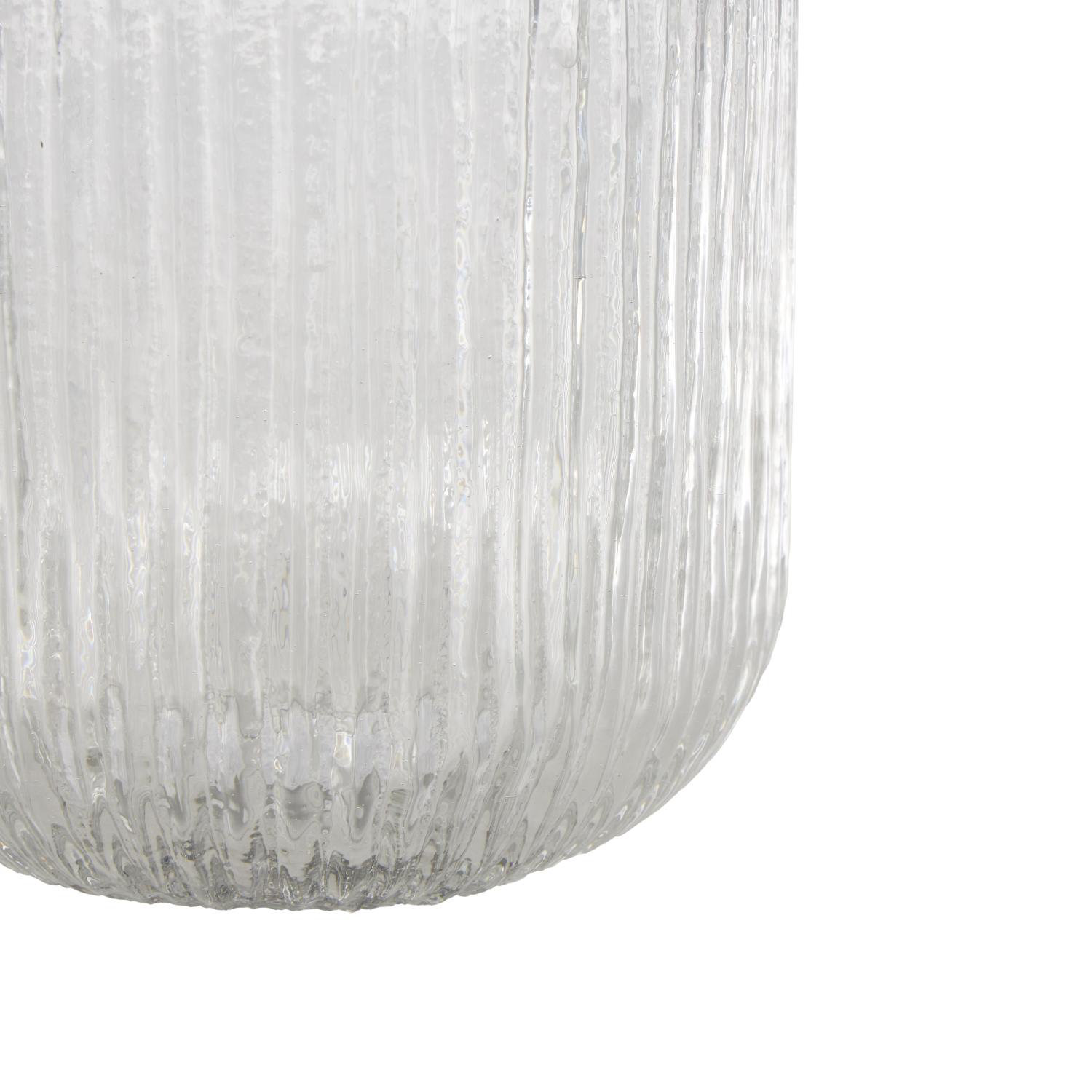 Perry Glass Table Vase, 11" H x 5.8" W x 5.8" D