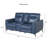 Artsiom 73'' Upholstered Reclining Loveseat