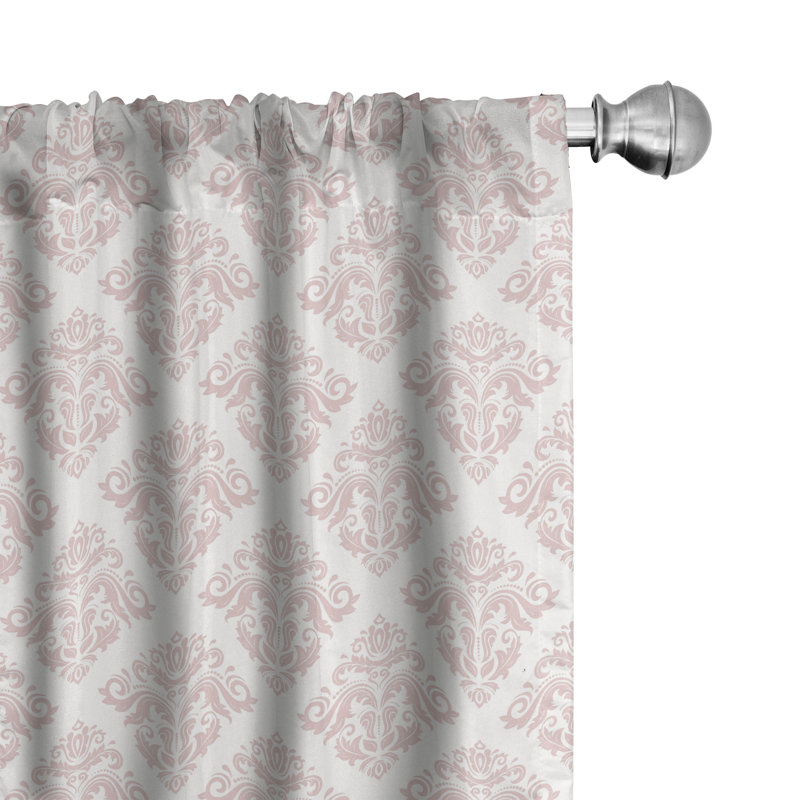 Rideaux 4 panneaux East Urban Home, L 56 po x L 95 po