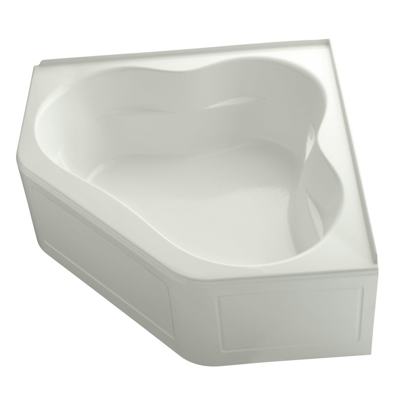 Tercet 60" x 60" Soaking Bathtub, Dune