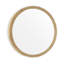 Caspar Wood Flat Wall Mirror-1985585331