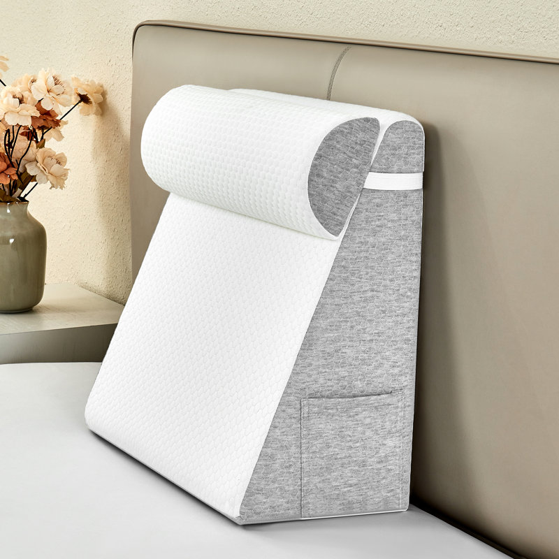 Oreiller de soutien en mousse, Gris