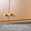 Armoire de rangement murale arquée de 21 po de largeur japonaise 21 po, organisateur de salle de bain 2 portes avec charnières à fermeture en douceur et tablette réglable, chêne naturel