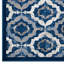 Tapis à motif de treillis marocain Kalinda-27432022