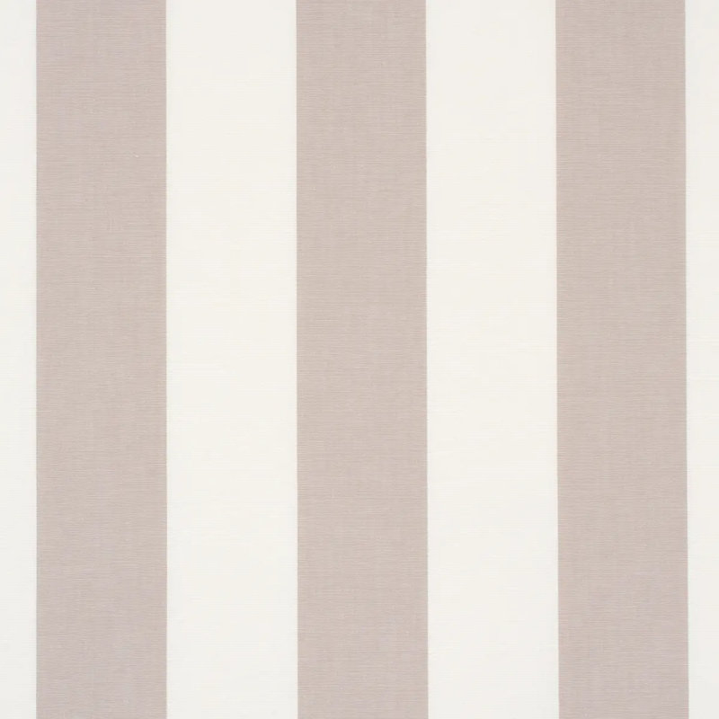 Tissu rayé Andy, Taupe