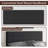Classic Tufted Adjustable Upholstered Queen Headboard in Linen Fabric, Metal Legs-1660714084
