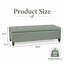 Banc de rangement en simili cuir Loggins-1424083904
