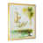 Toile avec cadre photo doré