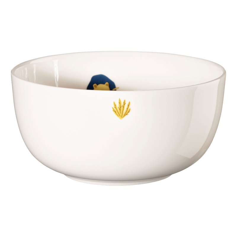 ASA Selection kids 5-piece children's tableware set, Leo lion, children's place setting with book