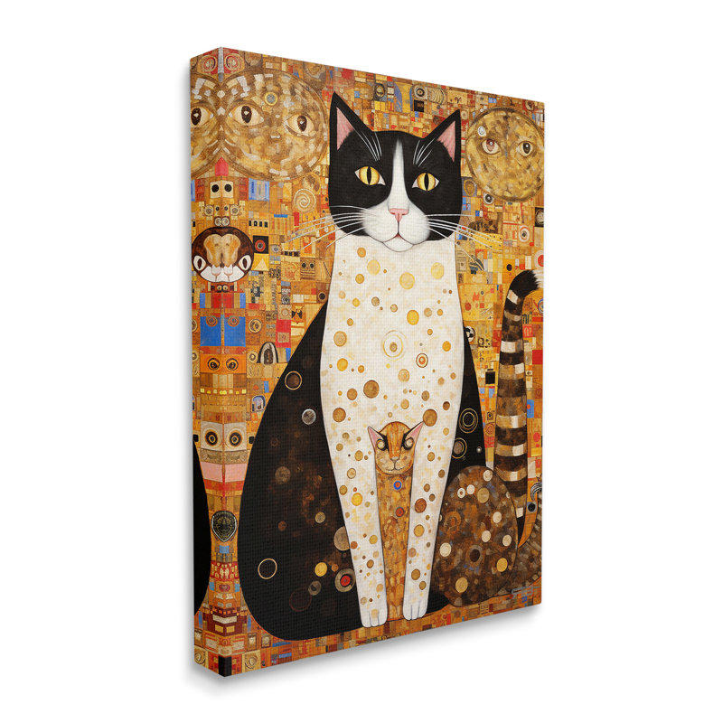 «Mosaic Style Cats» par RB, 20" H x 16" W