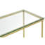 Redd 120cm Glass Top Console Table