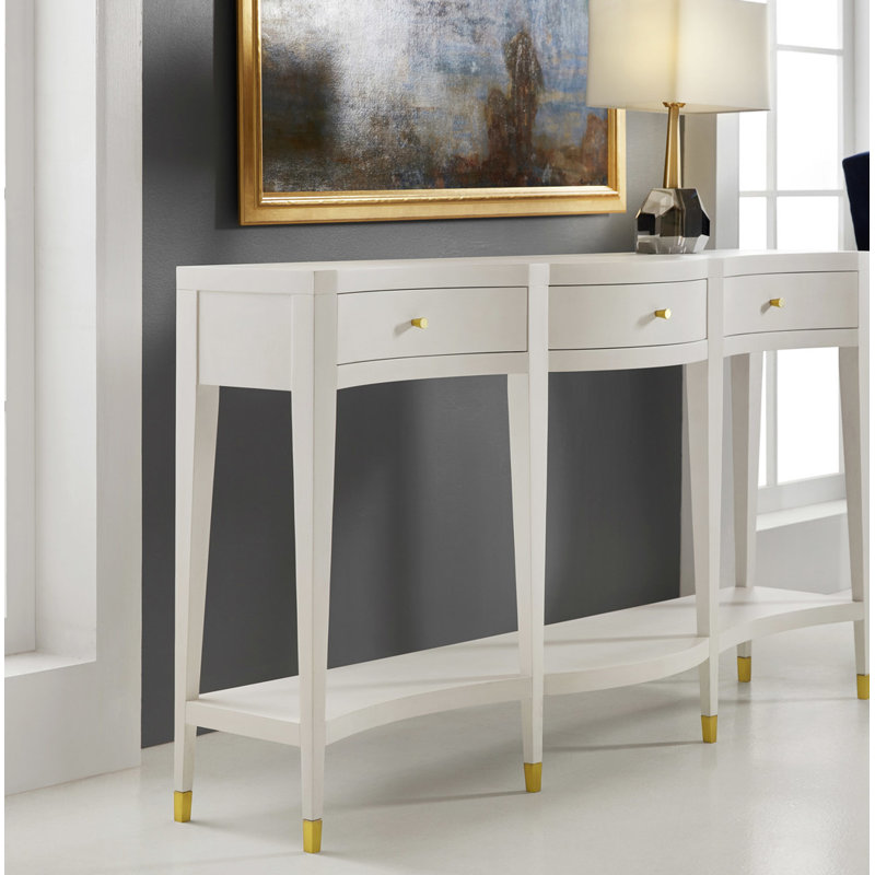 Serpentine 62'' W Console Table