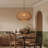 Globe Rattan Pendant Lighting for Dining Room Hallway Living Room-1841517691