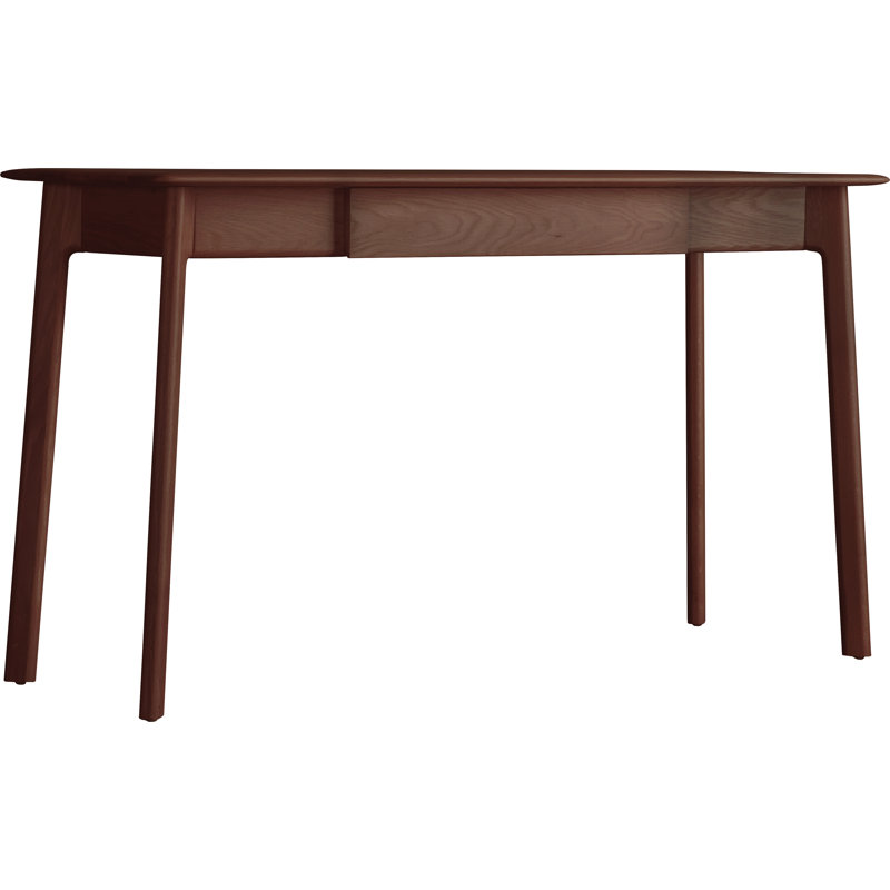 Cade Solid Wood Writing Desk, Walnut