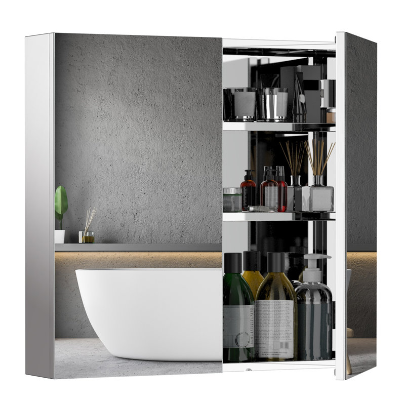 W H Medicine Cabinet Mirror