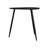 Triangular Solid Wood End Table