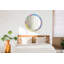 Huldar Glass Flat Wall Mirror