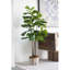Arbre à figuier artificiel 59,1 "en pot
