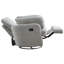Fauteuil inclinable manuel pivotant avec accoudoirs amovibles et rangement-129390404