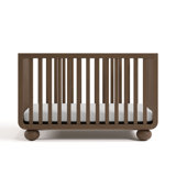 Amalfi Deluxe 5-In-1 Convertible Crib With Bonus Toddler Guardrail