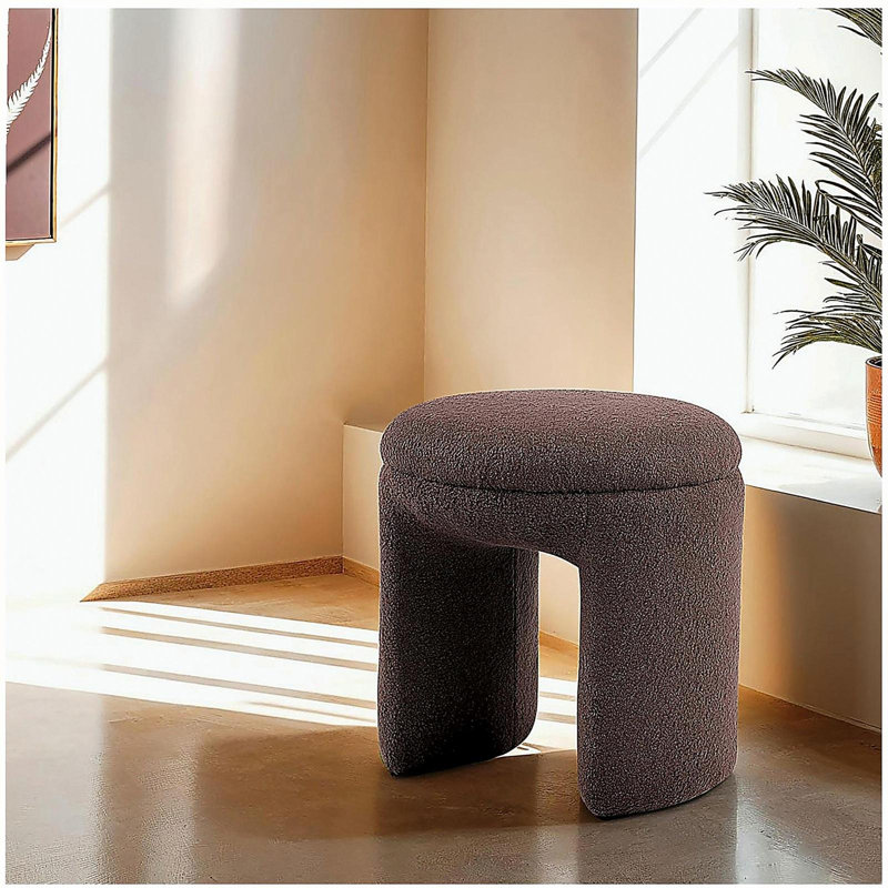 Tabouret d'appoint 1 pièce brun, Brun
