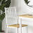 2 - Person Dining Table Set,Modern Style 3 Pieces Counter Height Bar With 2 High Back Dining Chairs For Small Space-494759004