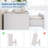 Tall Dressers for Bedroom with 5 Drawers, Wood Dressers for Closet, Living Room, Hallway, Entryway-1321013395