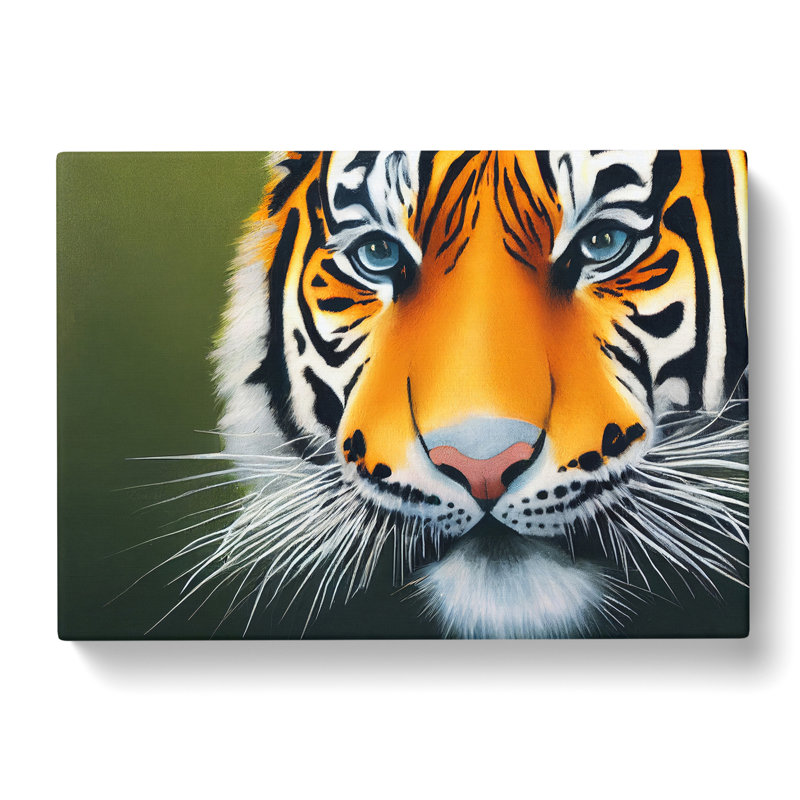 Amazing Tiger - Wrapped Canvas Print, 50cm H x 76cm W x 3cm D