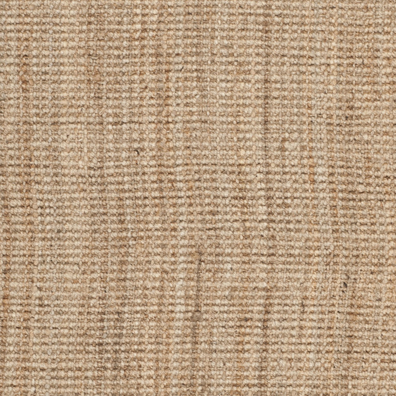 Calidia Natural Fiber Hand Woven Jute Solid Color Rug, Round 9'
