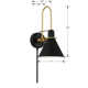 Alston Single Light Iron Dimmable Barn Light