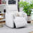 Contemporary Style Power Glider Recliner W/ Swivel Curved Arms Pillow Fill Swivel Chair Primary Living Room-739899495