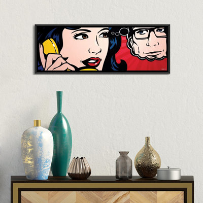 « pensées of you », impression sur toile