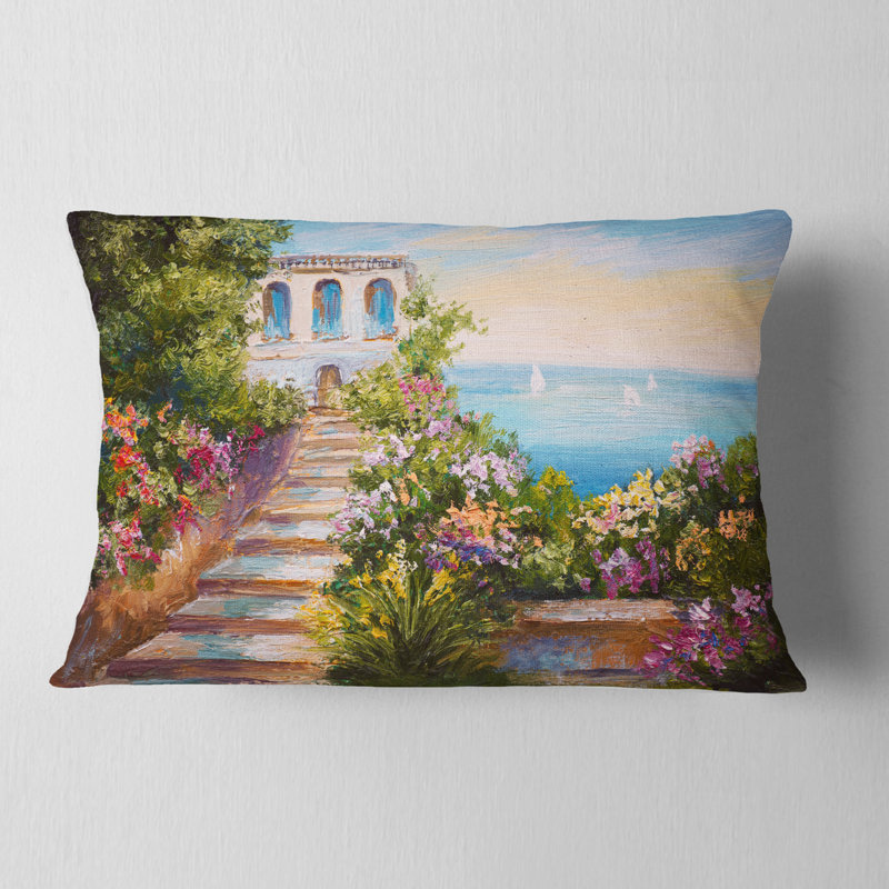 Coussin lombaire Landscape House
