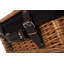 Wicker Basket Hamper with Black Lining