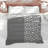 White Floral Pattern Comforter-130425726