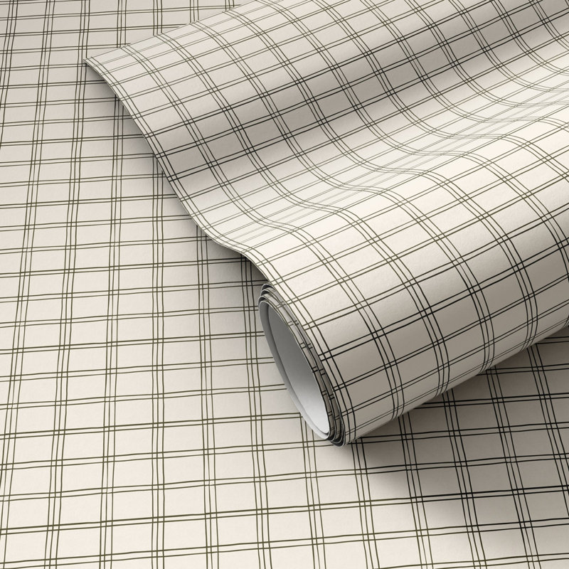 Hand Checks Wallpaper by Getty Images, Olive II
