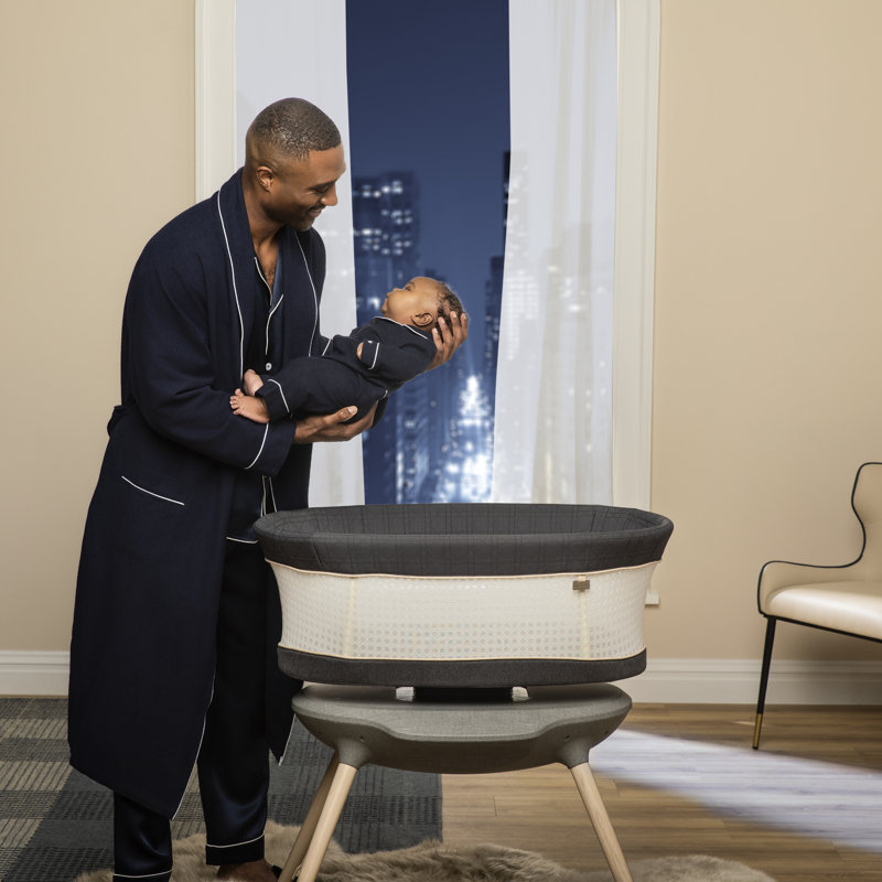 Maxi-Cosi Starling Smart Bassinet, Onyx Heritage