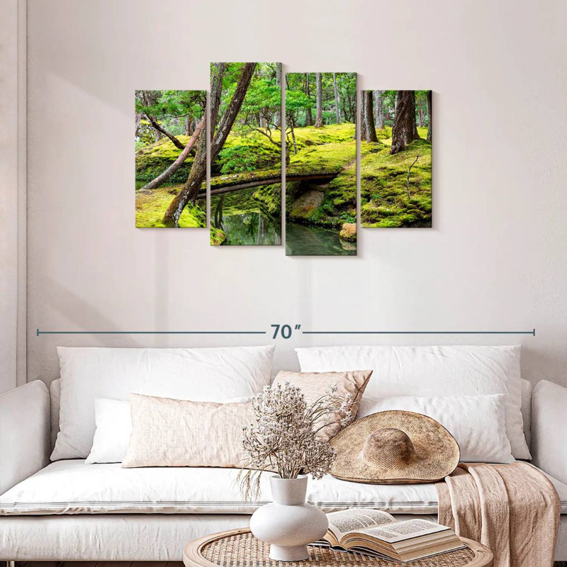 Alvord Bridge Over Calm Water, 27" H x 43" W