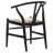 Kather Wood Wishbone Dining Side Chair Black-622057845-622057842