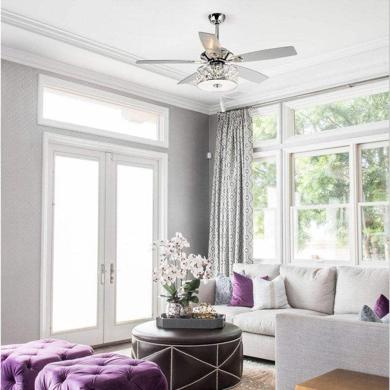 Bartell 52'' Ceiling Fan with Light Kit