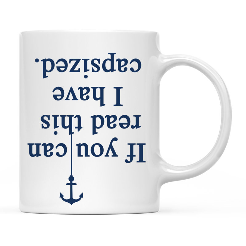 Tasse à café profession, Chaviré