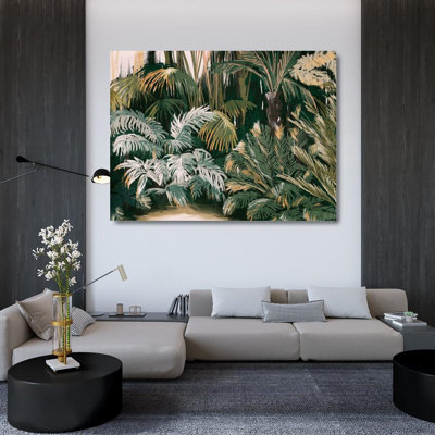 Bayou Breeze Urban Road Gallery Wrapped Canvas Art Titled: Lifes a Jungle UR1628