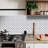 8'' W x 8'' L Vinyl Peel and Stick Mosaic Tile