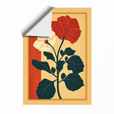 Gilded Bloom Botanical - Framed Print