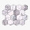 3" x 3" Marble Honeycomb Mosaic Wall & Floor Tile