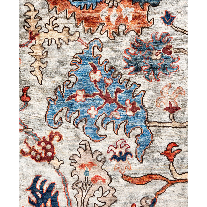 Serapi One-of-a-Kind 9' 1" X 12' 1" Hand Knotted Area Rug