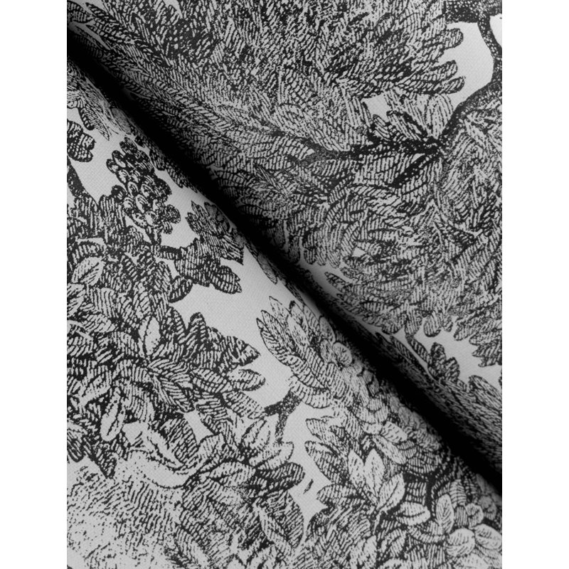 Papier peint Spinney Toile, Noir