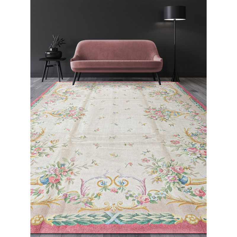 Hand Knotted Wool Oriental Area Rug